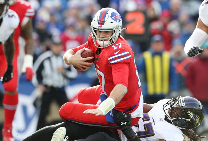 Josh Allen Basically Did the Worst Thing That Josh Allen Could Do -  Trainwreck Sports