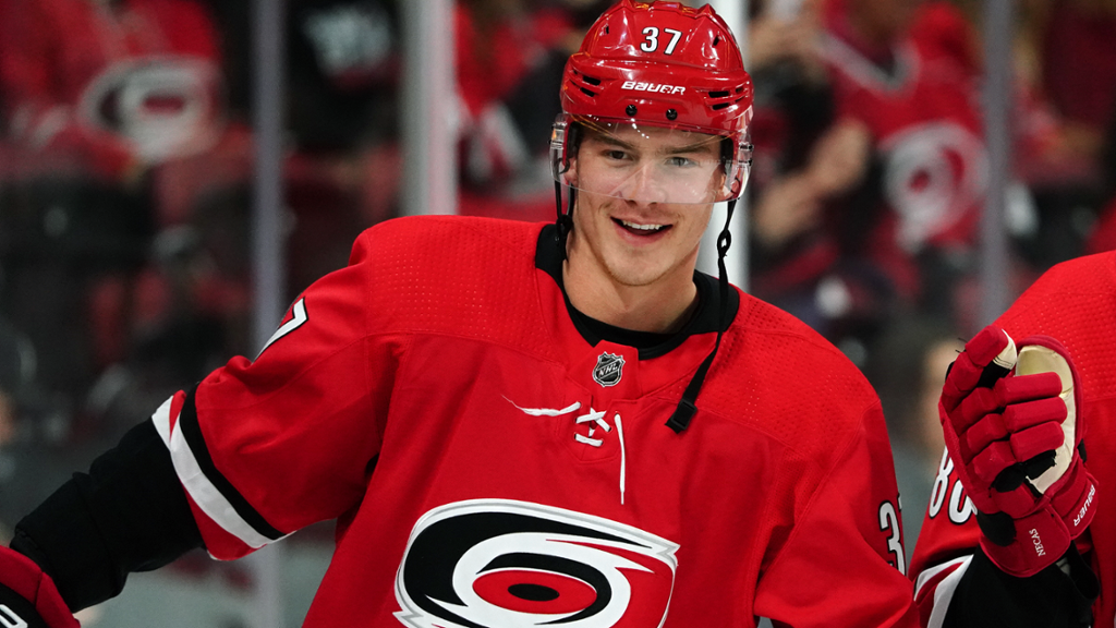 Svechnikov Shows Maturity, Confidence in First 100 Games