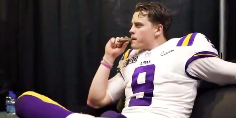 Is Joe Burrow Slowly Becoming the Swaggiest Athlete of this